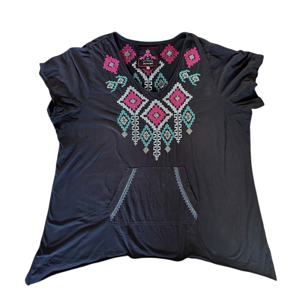 Johnny Was embroidered tunic